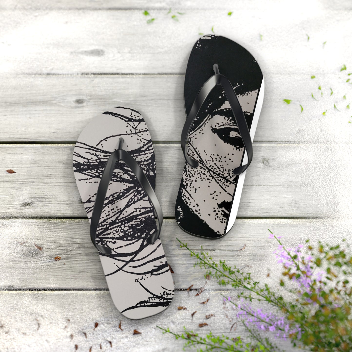 Windswept Flip Flops