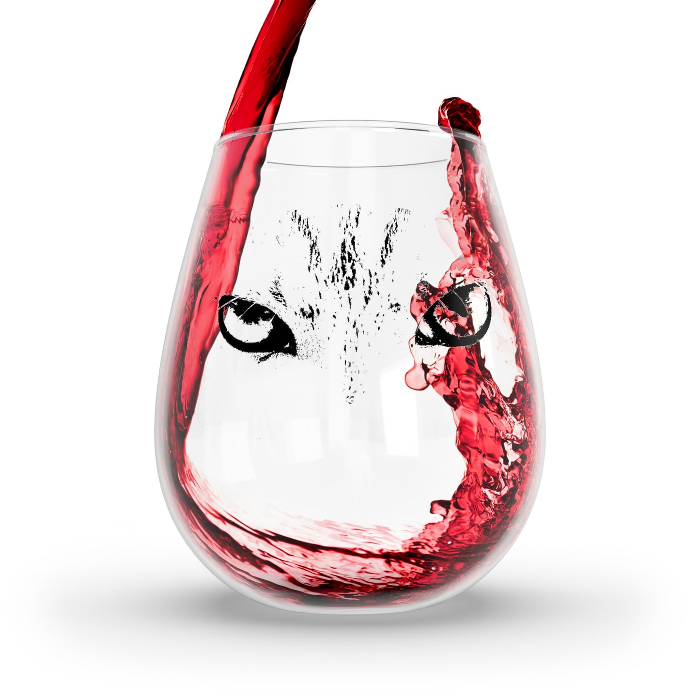 I Will Eat You Stemless Wine Glass, 11.75oz