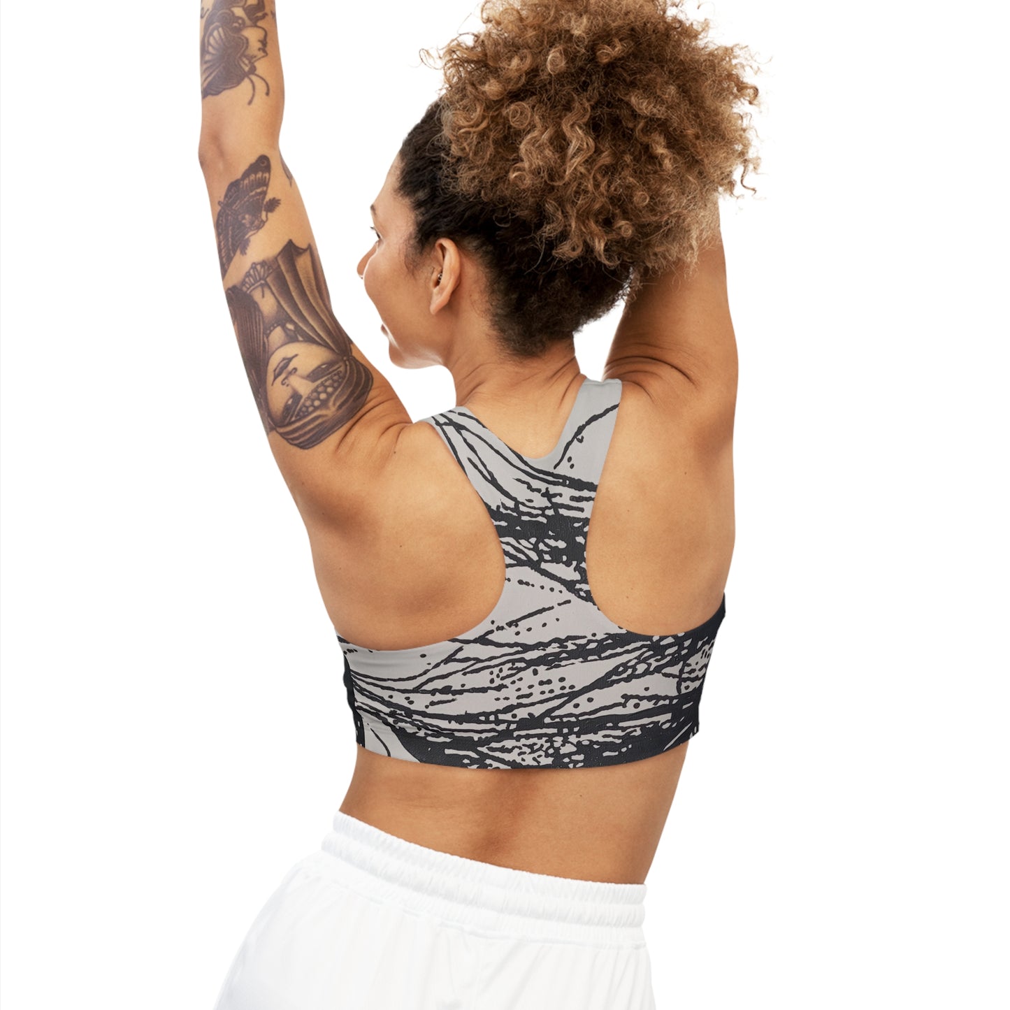Windswept Seamless Sports Bra (AOP)