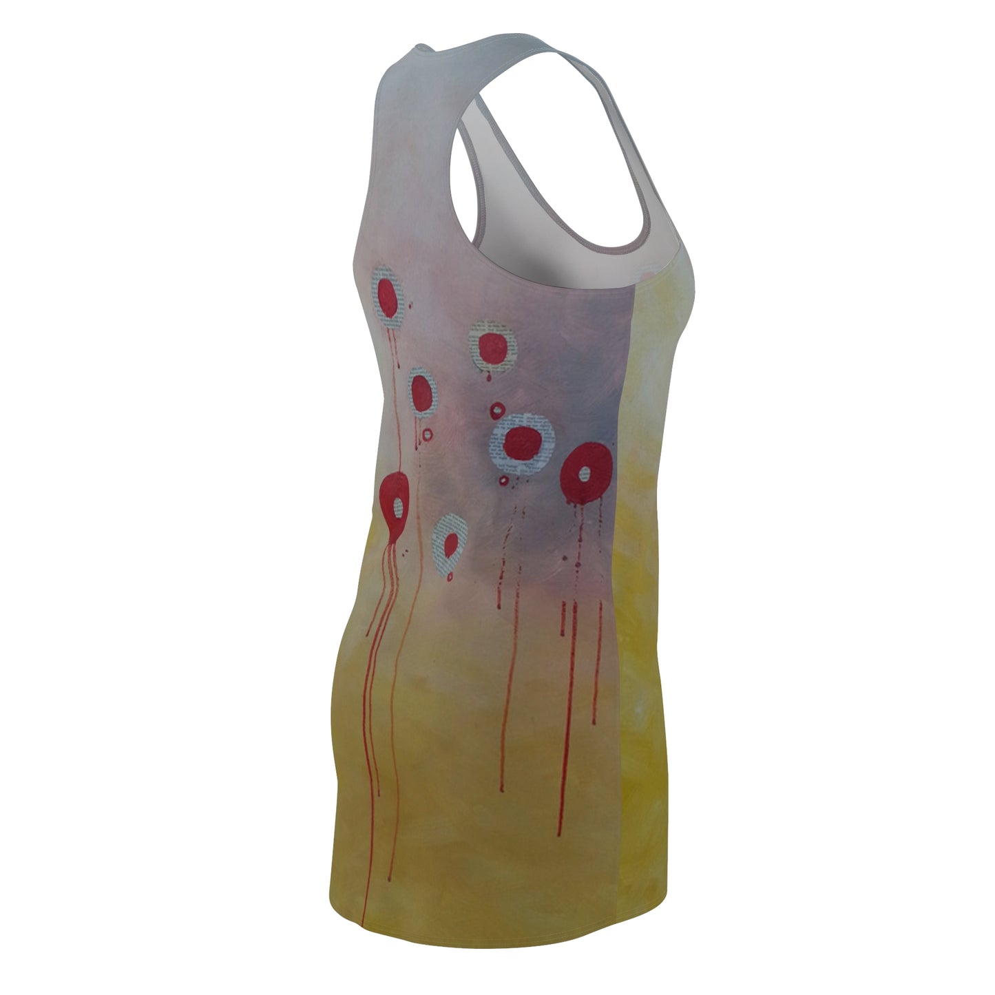 Bullets Women's Cut & Sew Racerback Dress (AOP)