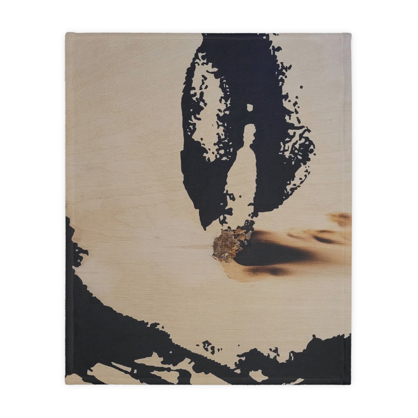 Le Duo Velveteen Microfiber Blanket (Two-sided print)