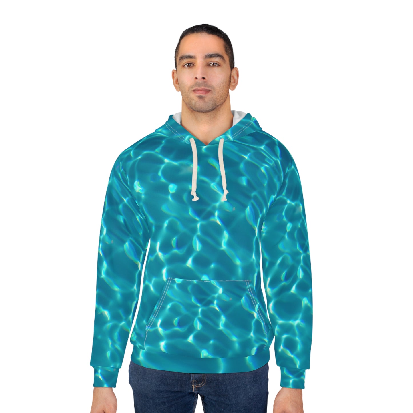 Water Unisex Pullover Hoodie (AOP)