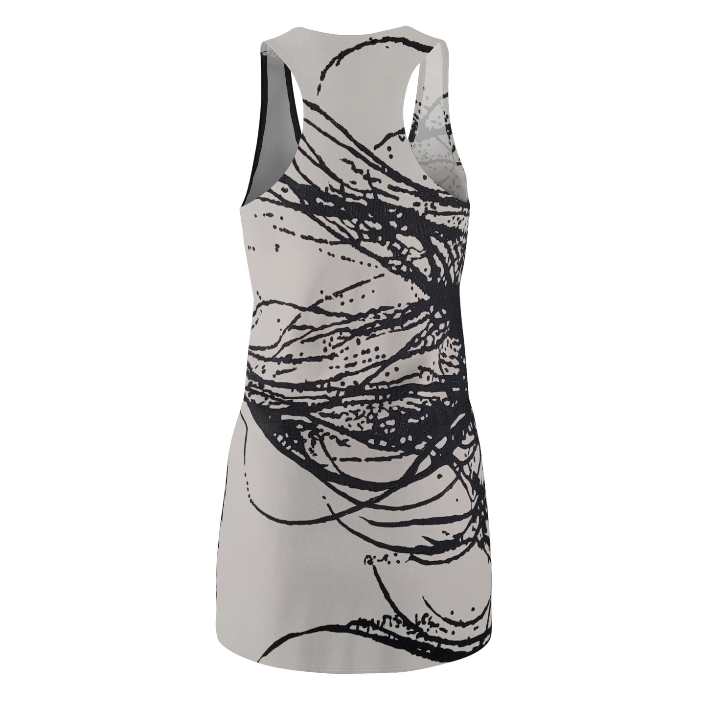 Windswept Women's Cut & Sew Racerback Dress (AOP)