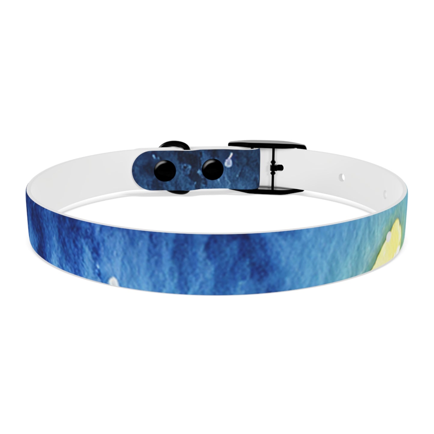 Night Watercolor Dog Collar