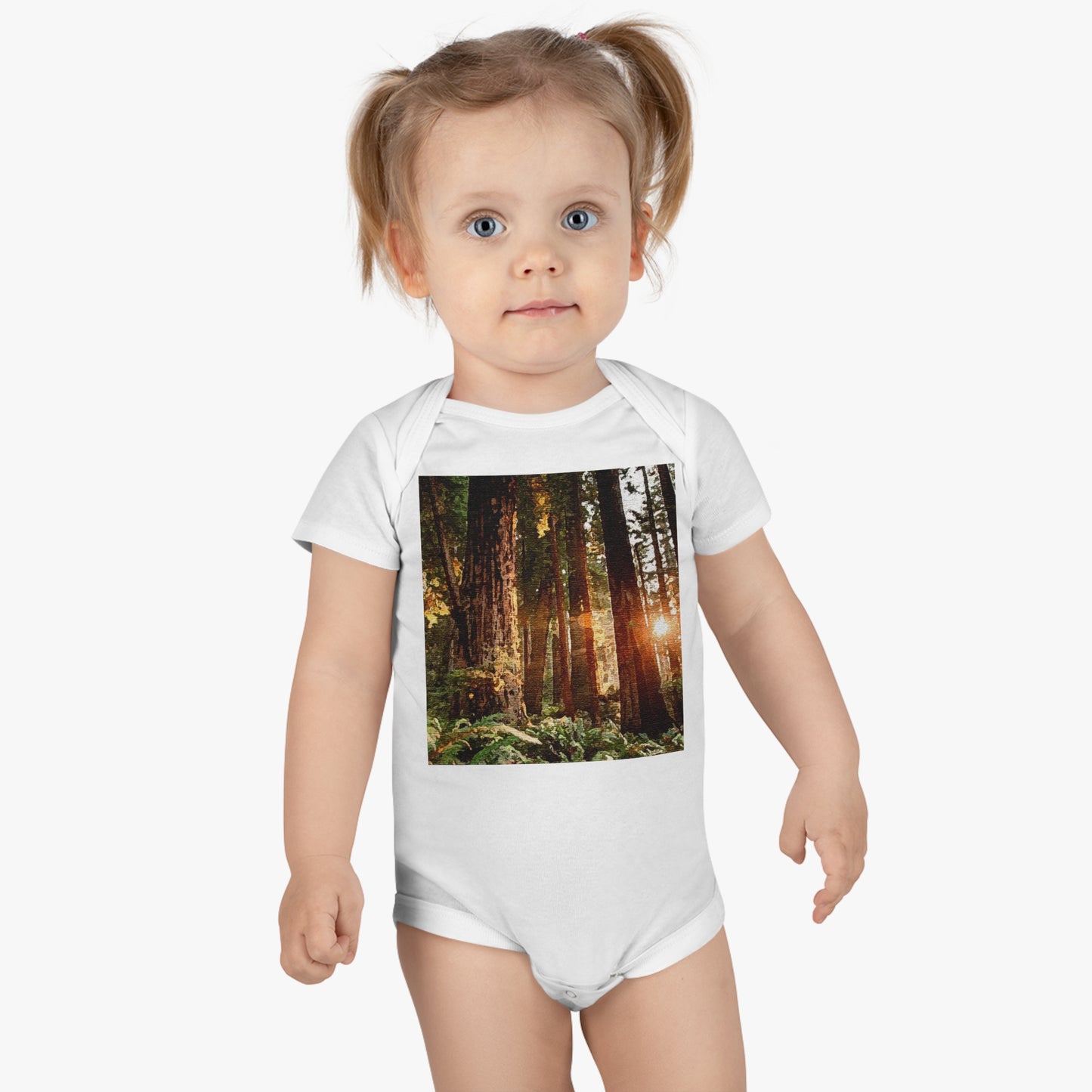 Forest Onesie® Organic Baby Bodysuit