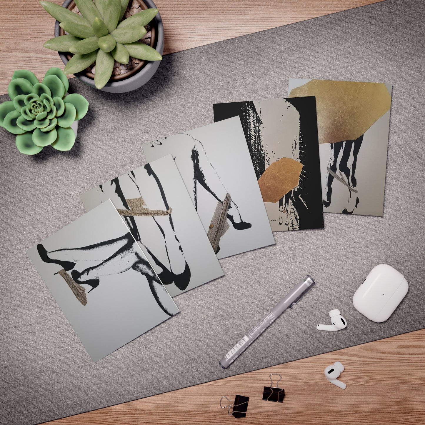 Panties Multi-Design Greeting Cards (5-Pack)