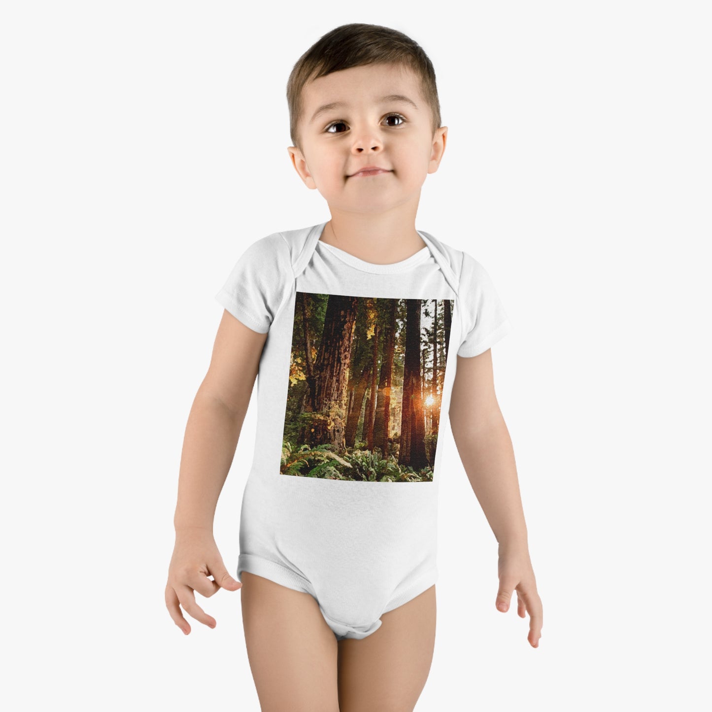 Forest Onesie® Organic Baby Bodysuit