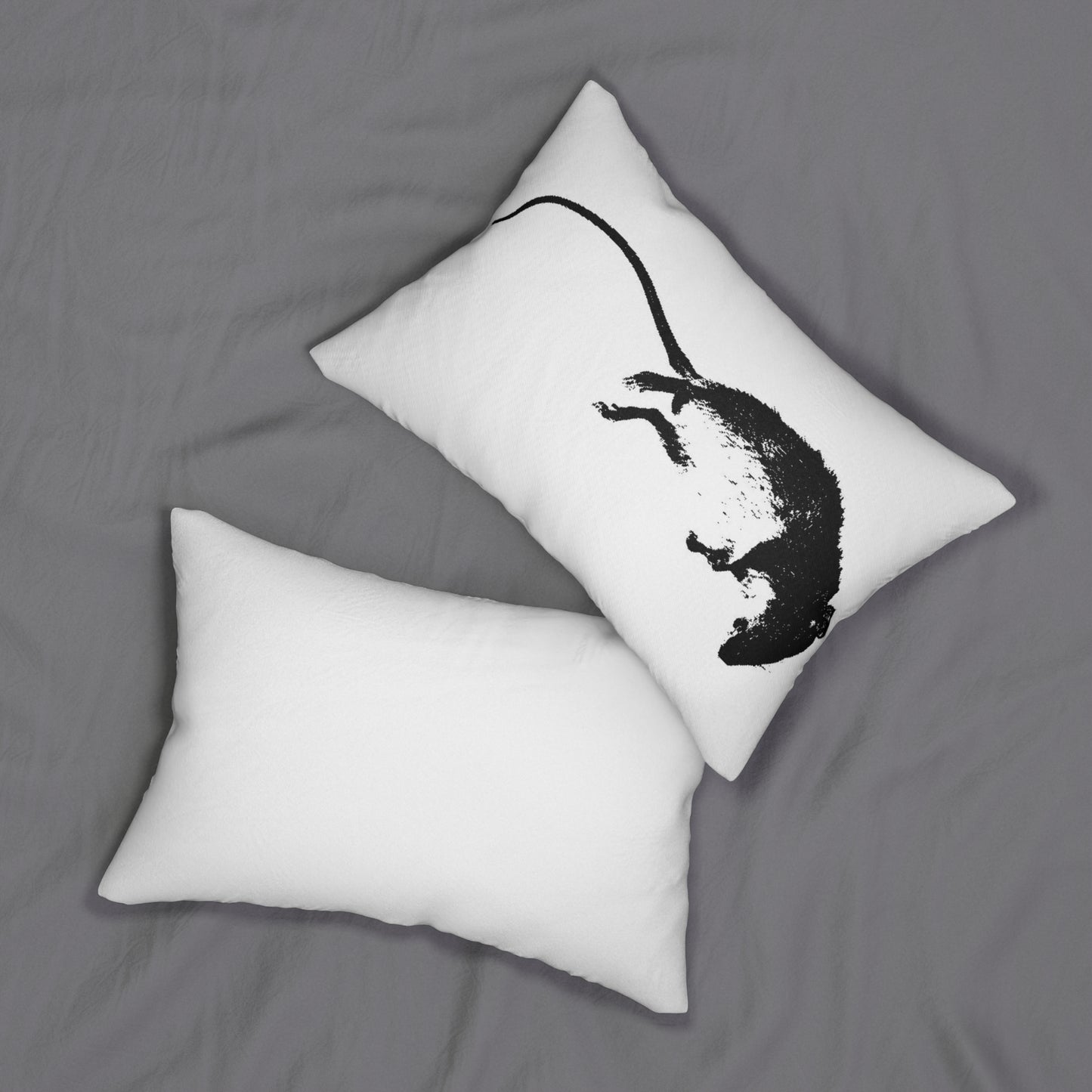 Rat Spun Polyester Lumbar Pillow