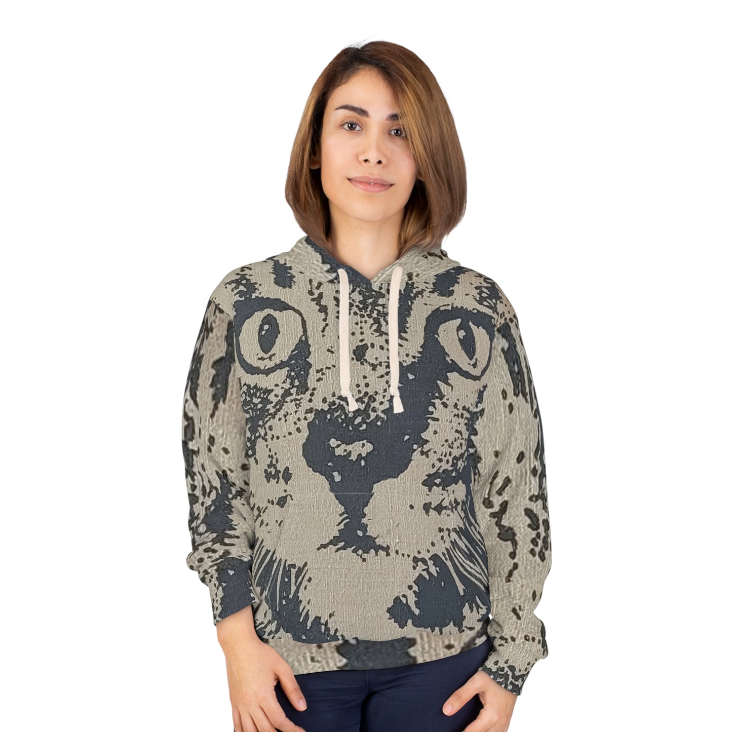 Jimi Unisex Pullover Hoodie (AOP)