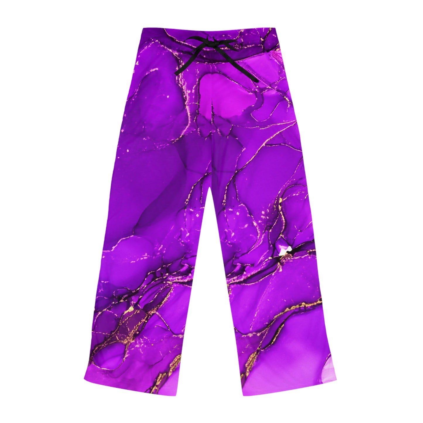 Purple Women's Pajama Pants (AOP)