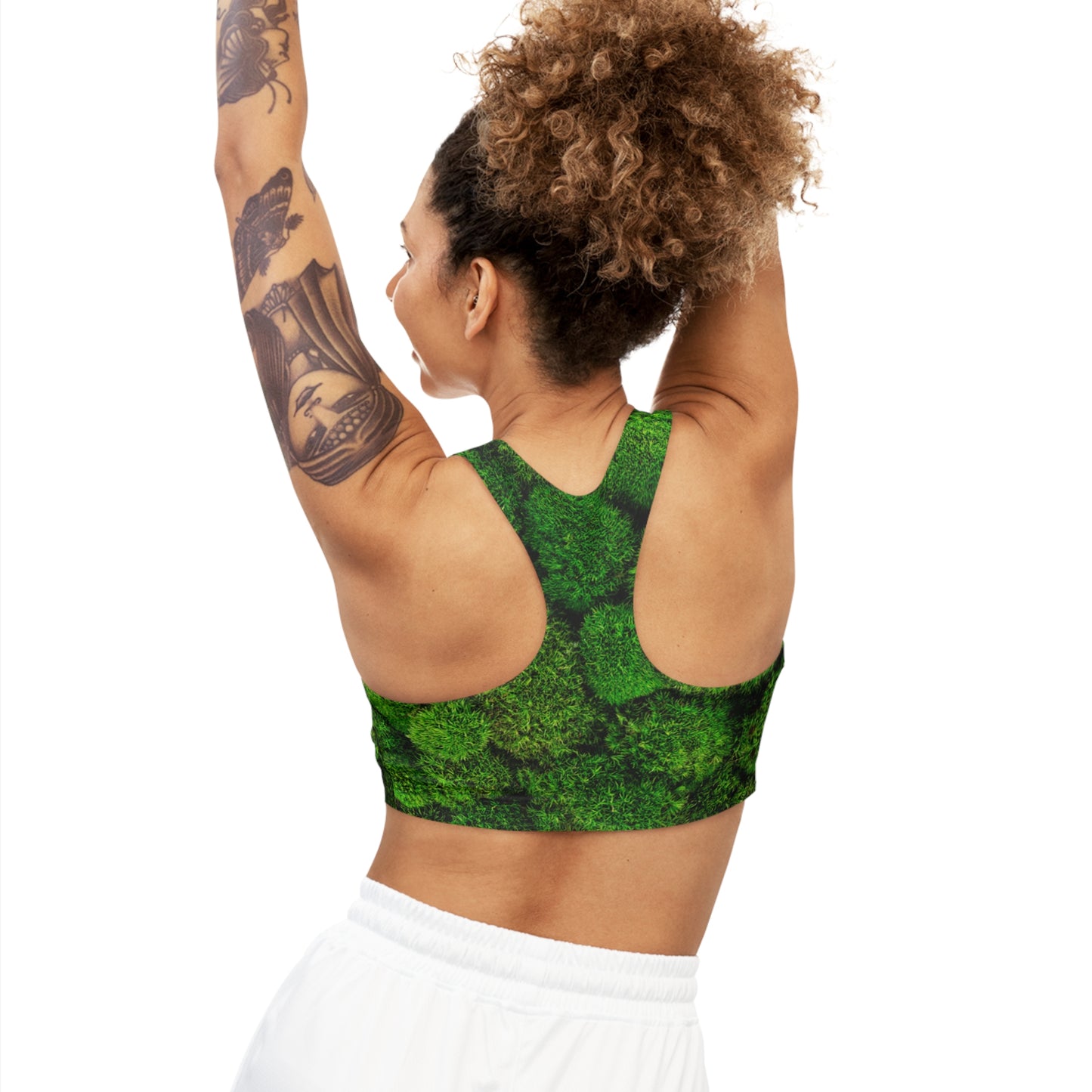 Moss Seamless Sports Bra (AOP)