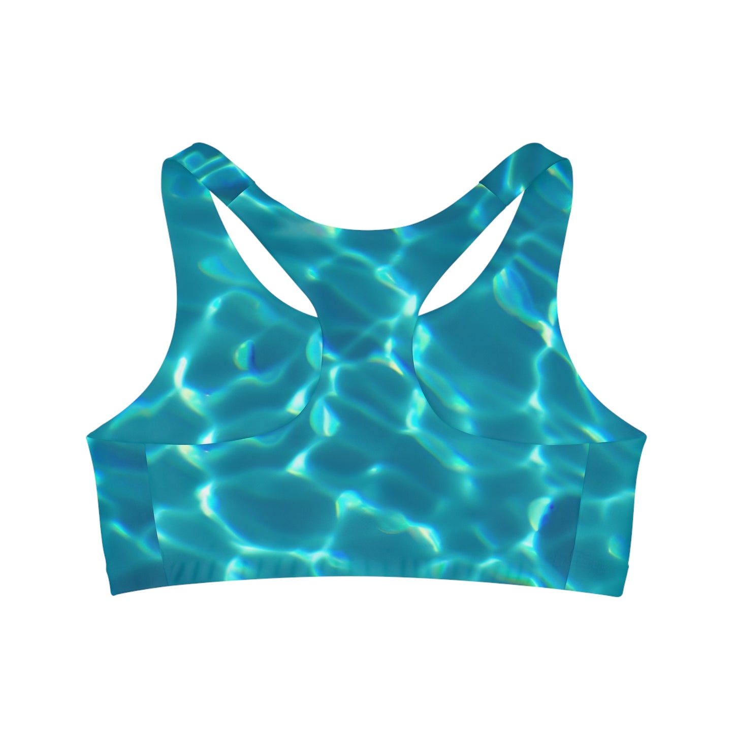 Water Seamless Sports Bra (AOP)