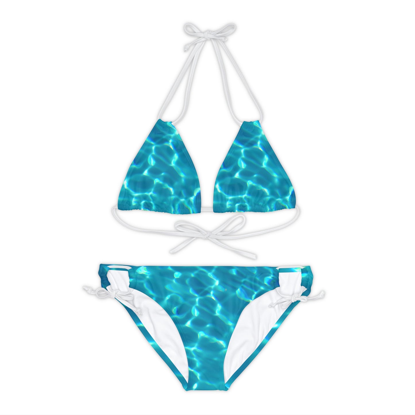 Water Strappy Bikini Set (AOP)