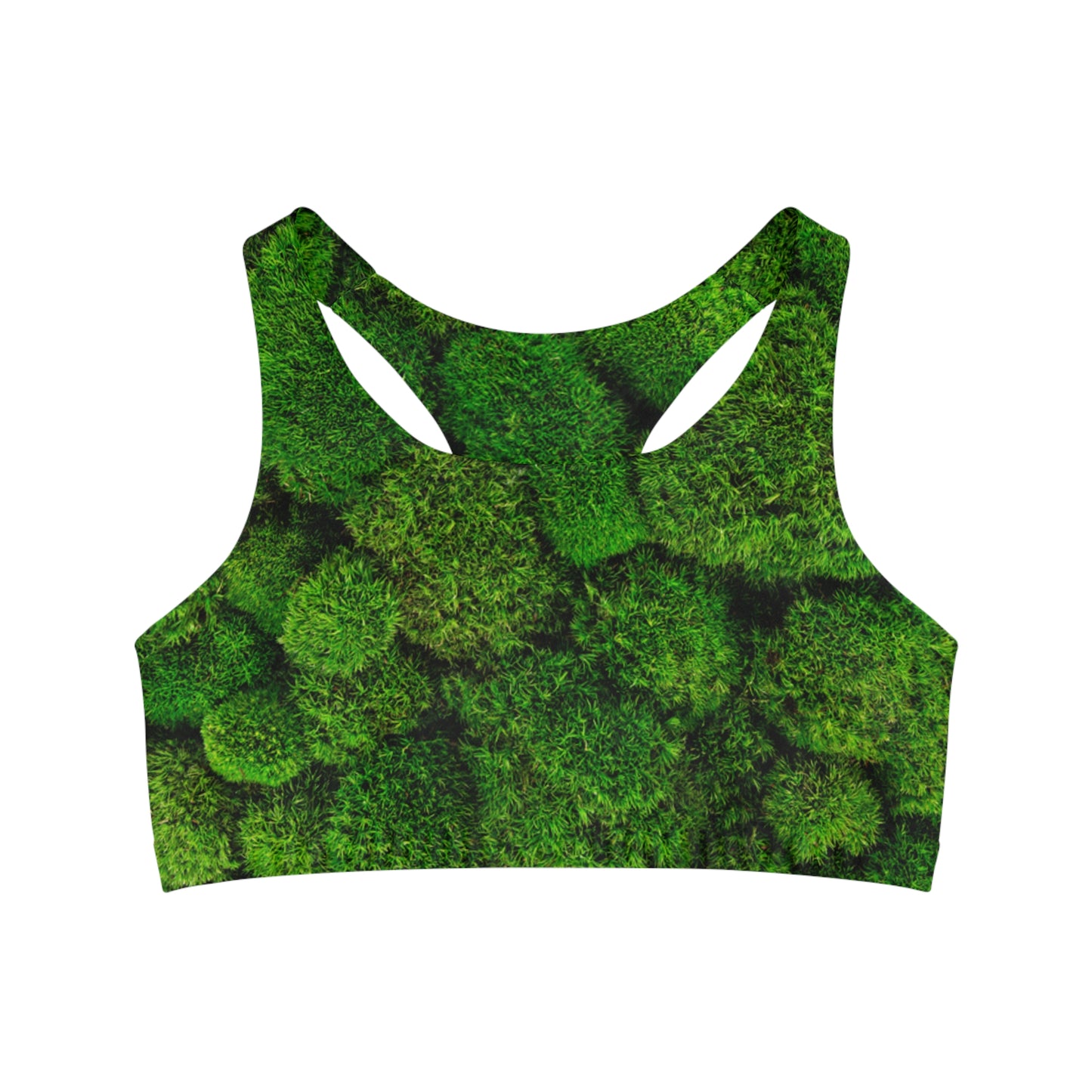 Moss Seamless Sports Bra (AOP)