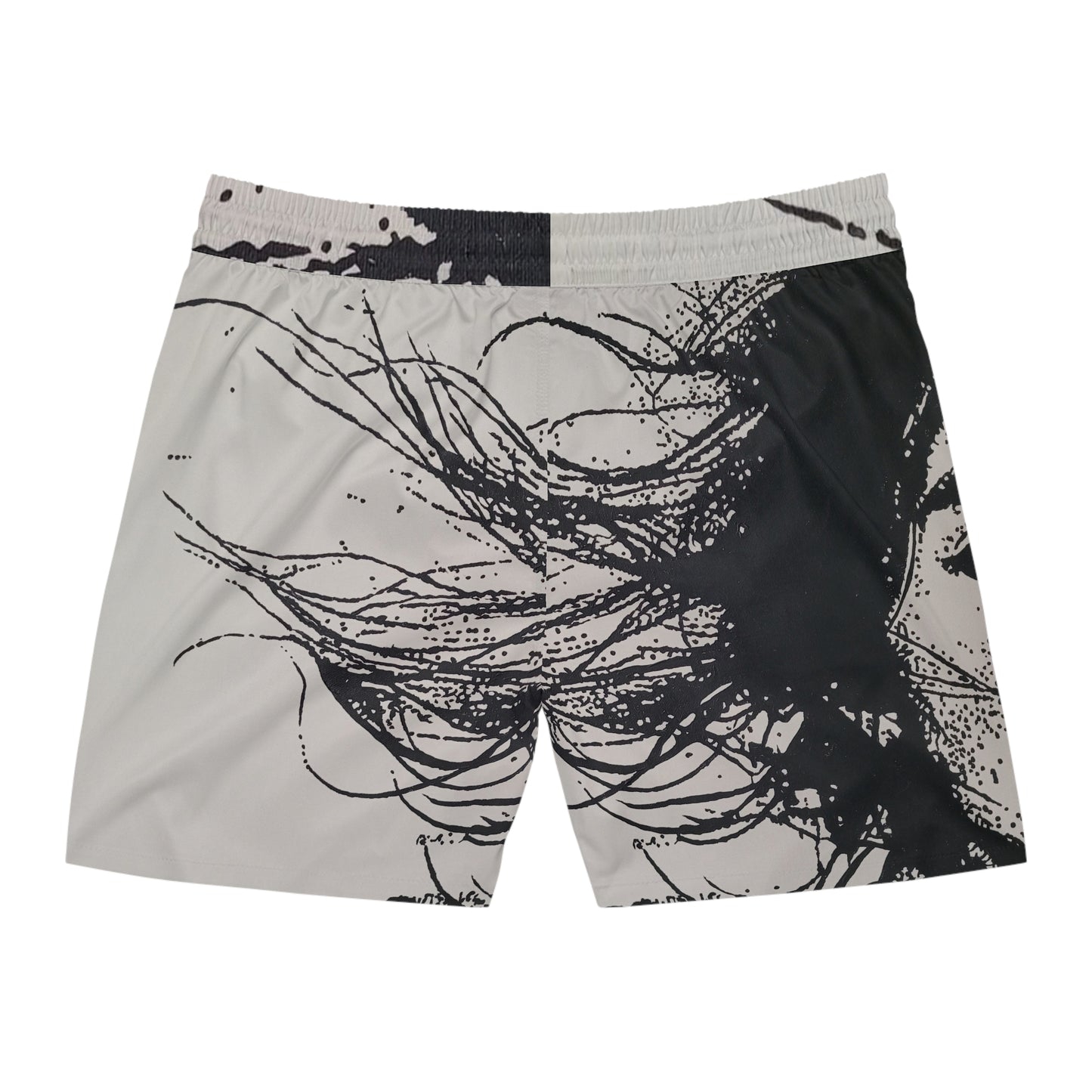 Windswept Men's Mid-Length Swim Shorts (AOP)