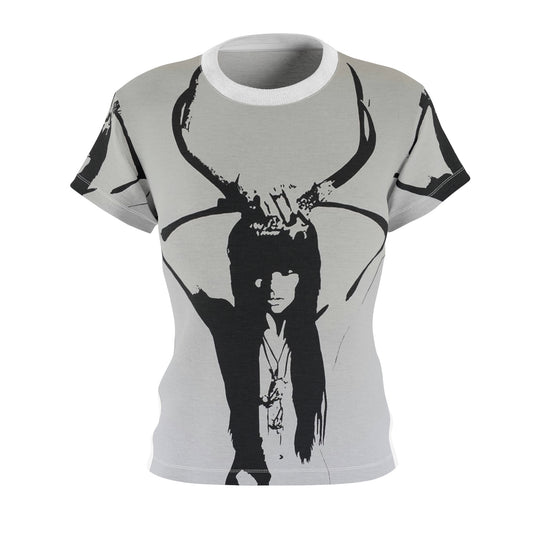 Girl1 Women's Cut & Sew Tee (AOP)