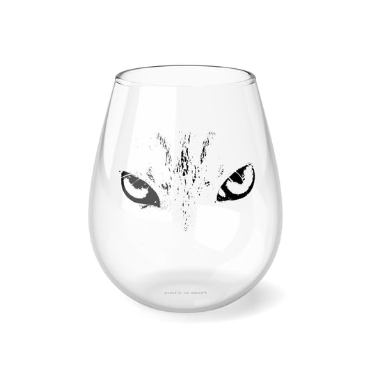 I Will Eat You Stemless Wine Glass, 11.75oz