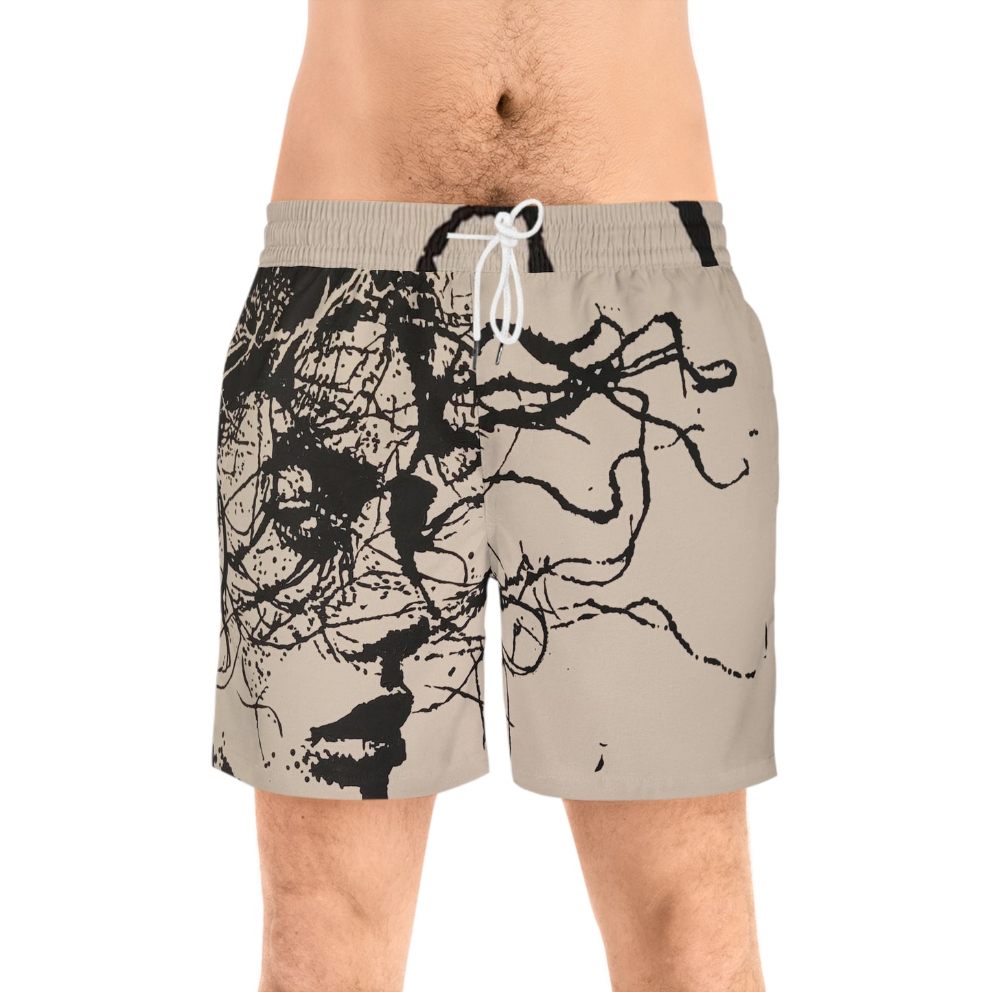 Brigette Men's Mid-Length Swim Shorts (AOP)