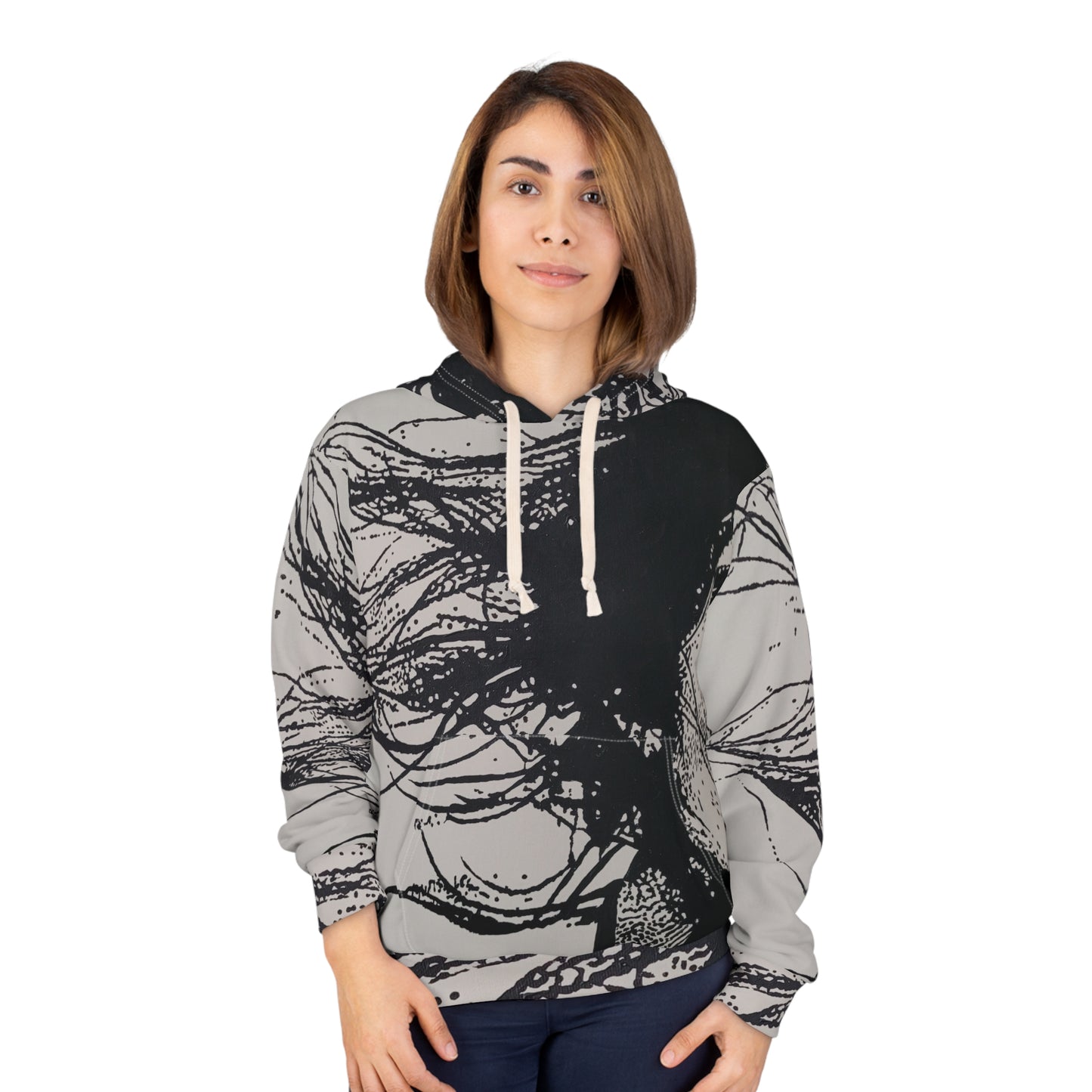 Windswept Unisex Pullover Hoodie (AOP)