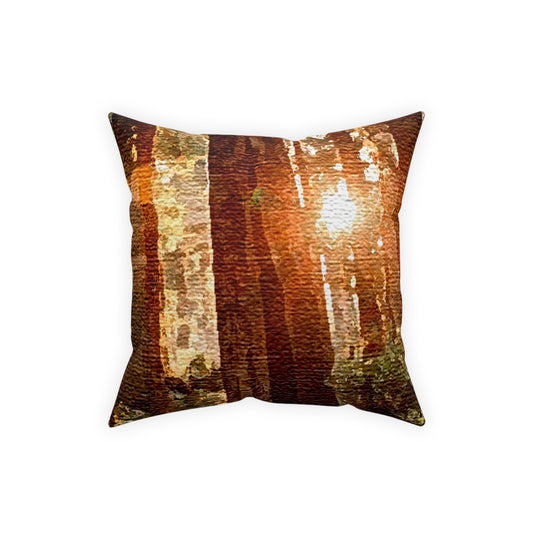 Forest Broadcloth Pillow