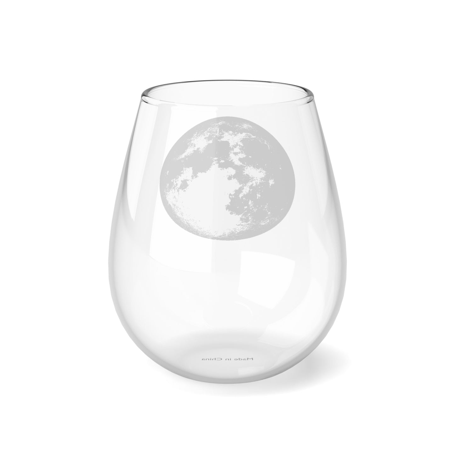 Moon Stemless Wine Glass, 11.75oz