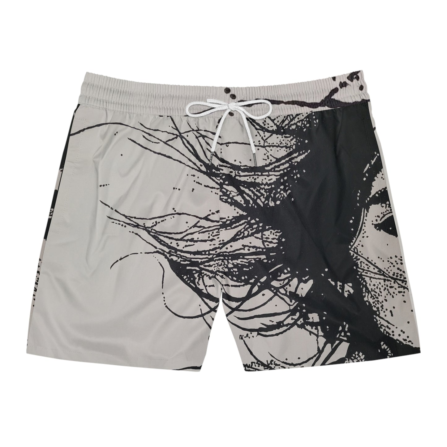 Windswept Men's Mid-Length Swim Shorts (AOP)