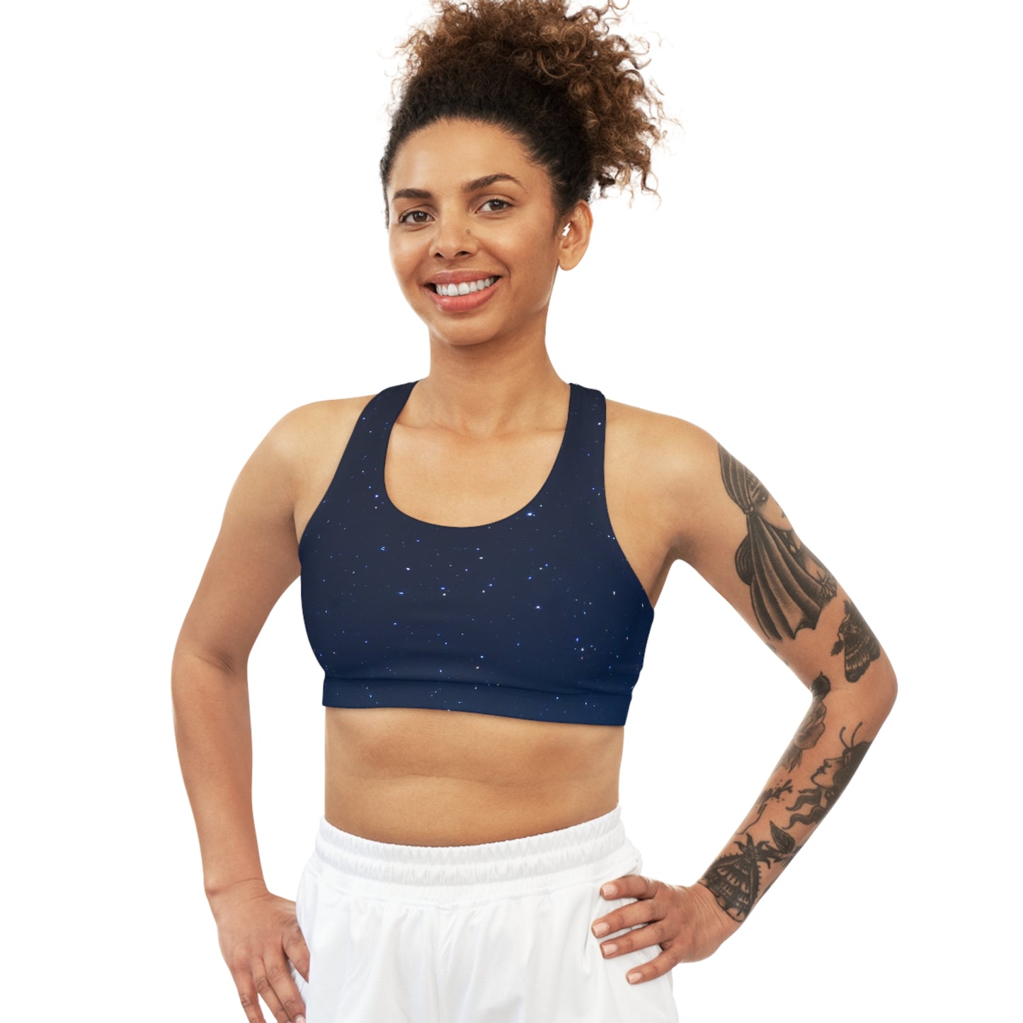 Night Seamless Sports Bra (AOP)