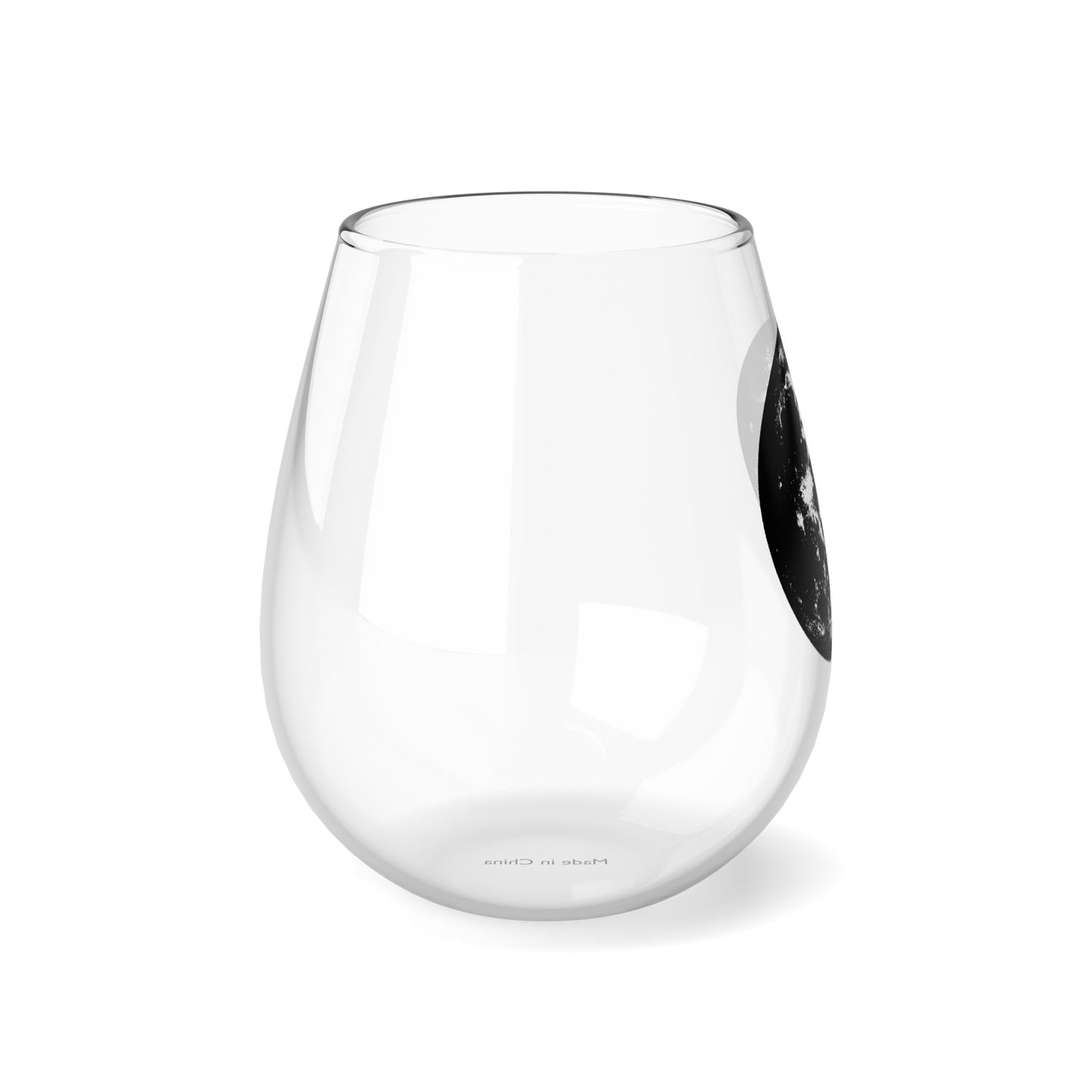 Moon Stemless Wine Glass, 11.75oz