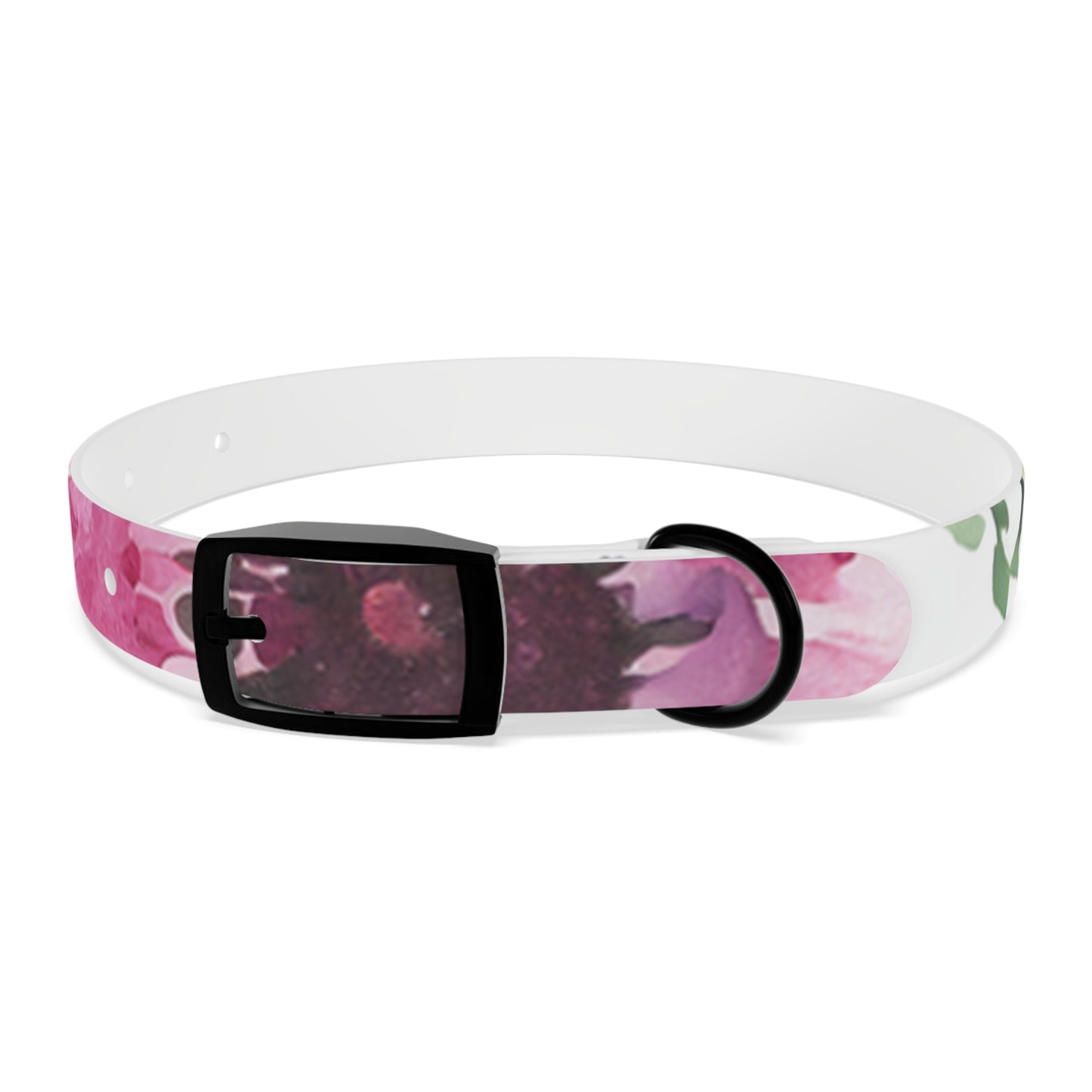 Floral Watercolor Dog Collar