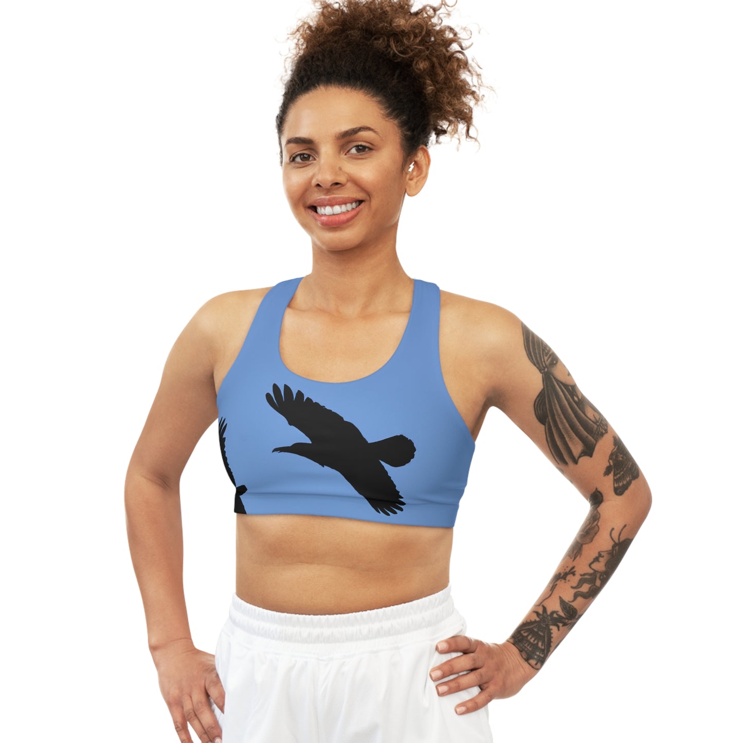 Hitchcock Seamless Sports Bra (AOP)