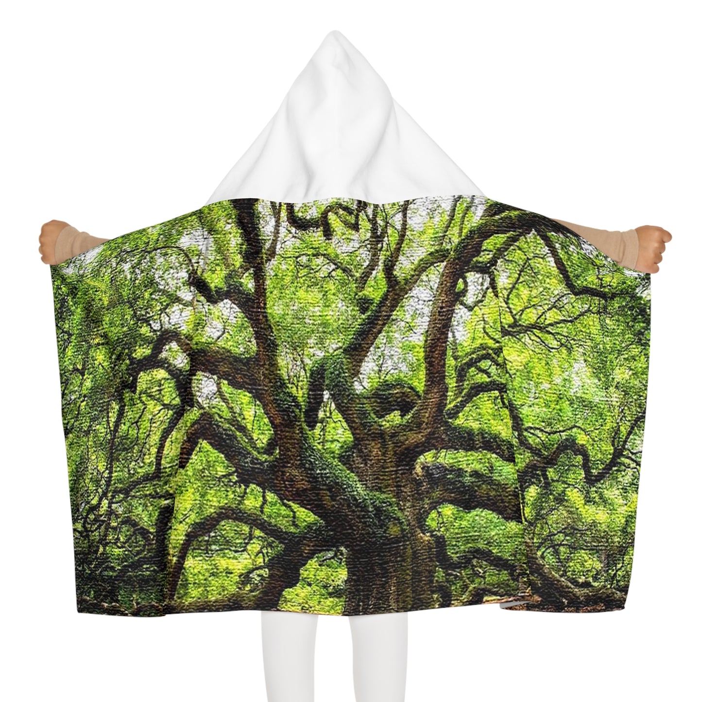 Oak Tree Youth Hooded Towel