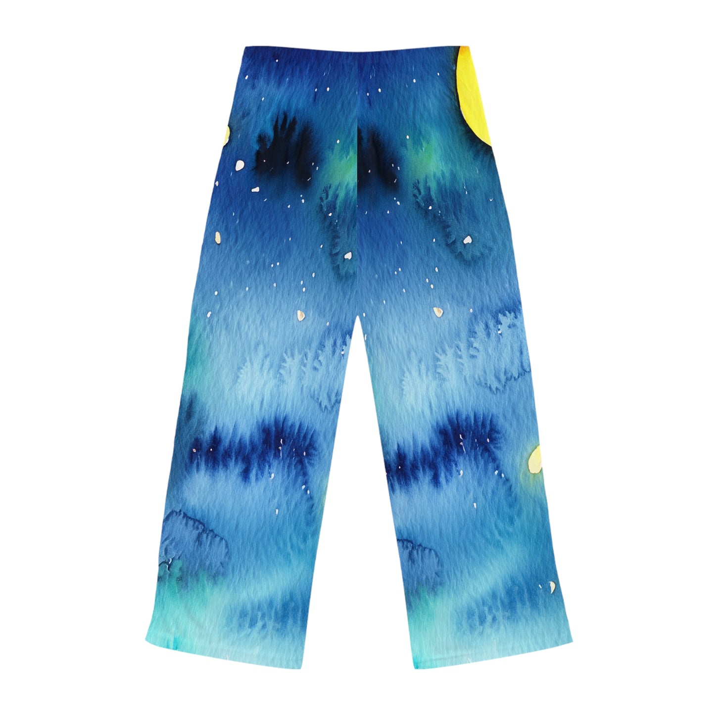 Night Watercolor Women's Pajama Pants (AOP)