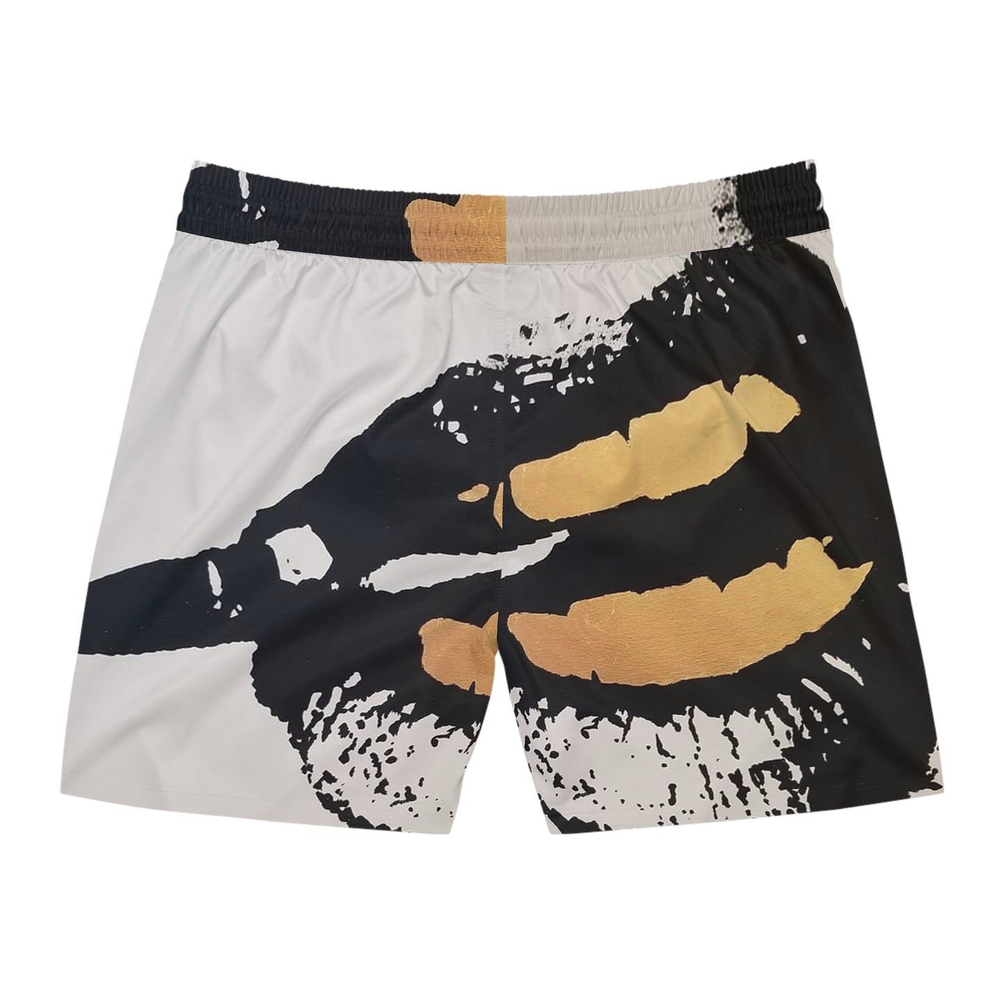 Bite The Bullet Men's Mid-Length Swim Shorts (AOP)