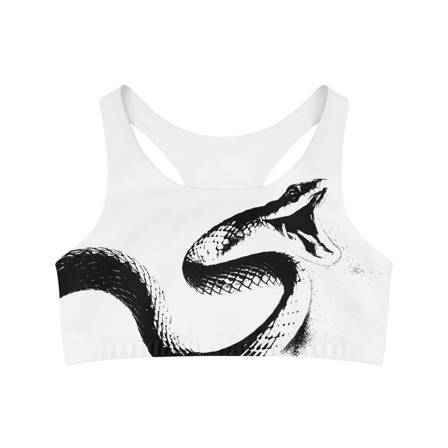 Snake Seamless Sports Bra (AOP)