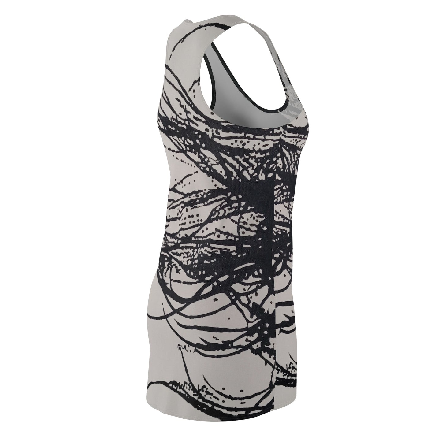 Windswept Women's Cut & Sew Racerback Dress (AOP)