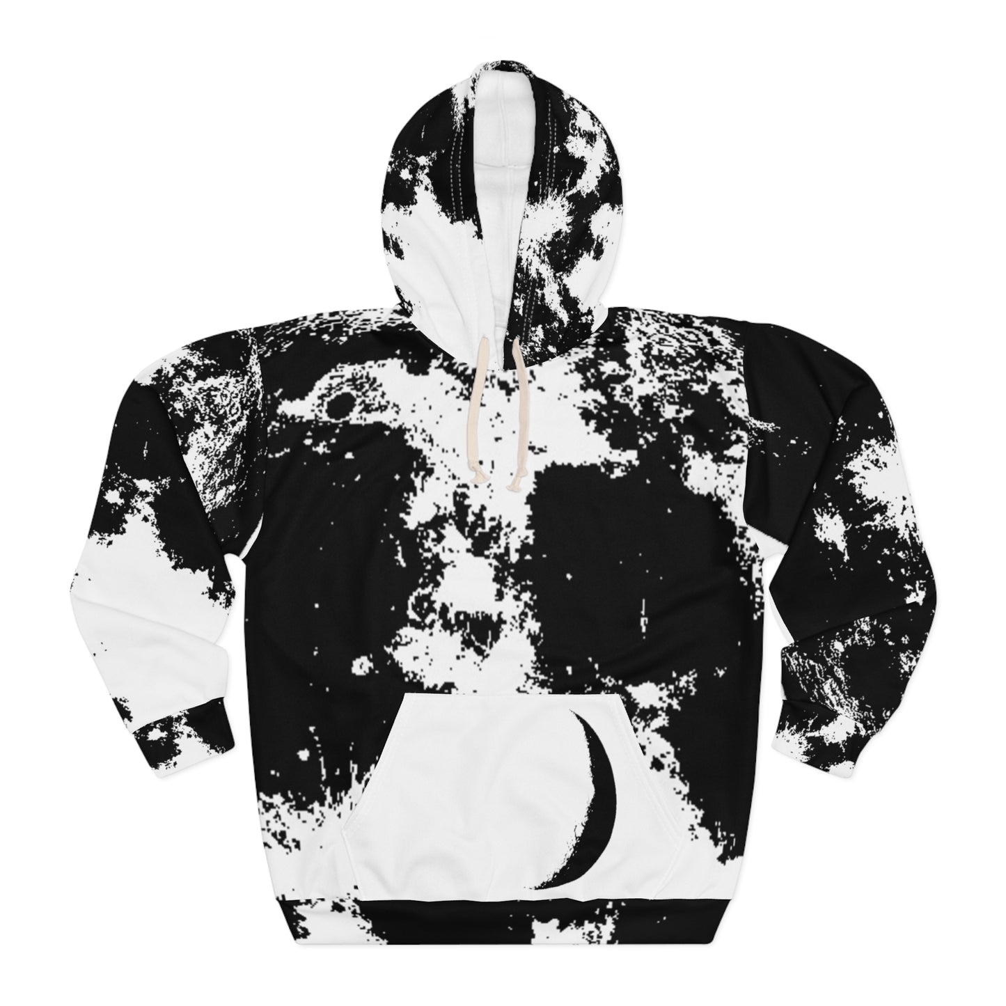 Moon Unisex Pullover Hoodie (AOP)