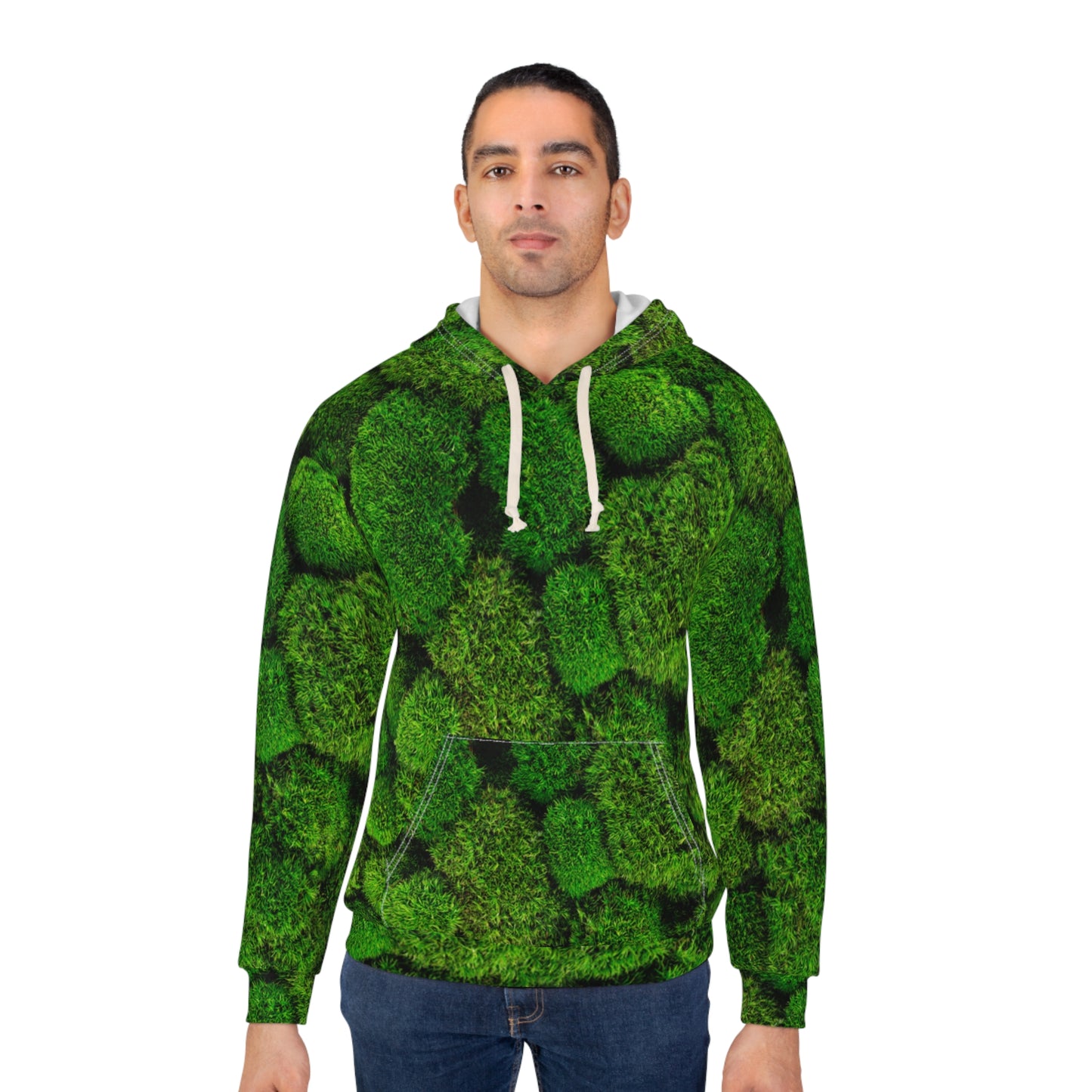 Moss Unisex Pullover Hoodie (AOP)