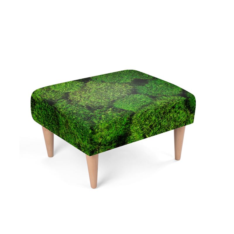 Moss Footstool