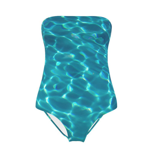 Water Strapless Swimsuit