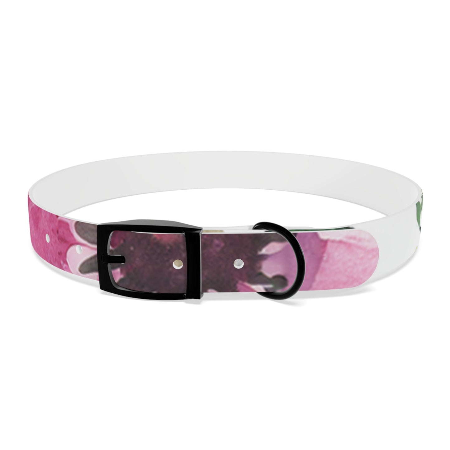 Floral Watercolor Dog Collar