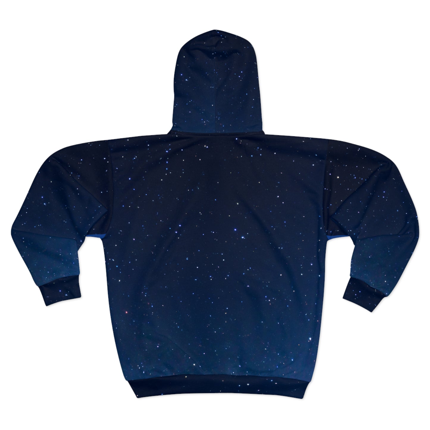 Night Unisex Zip Hoodie (AOP)