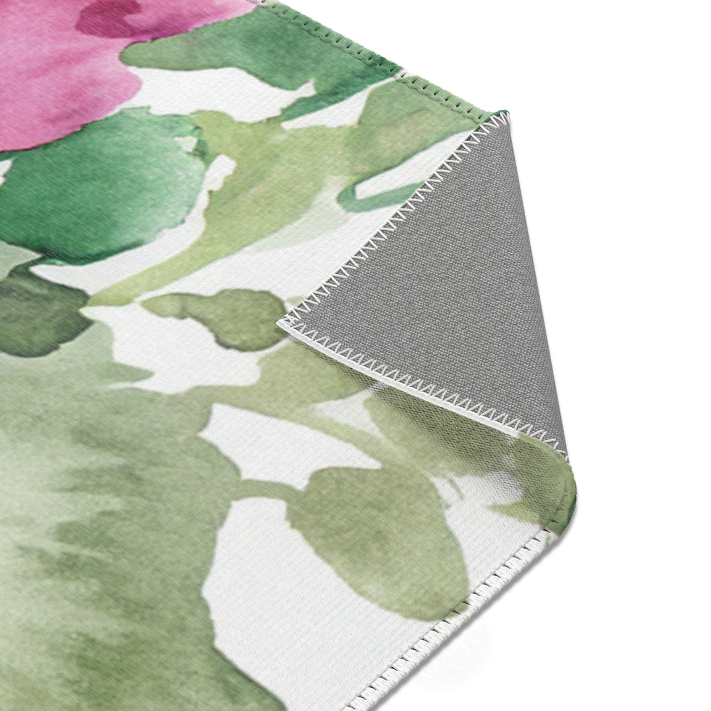 Flower Watercolor Area Rugs