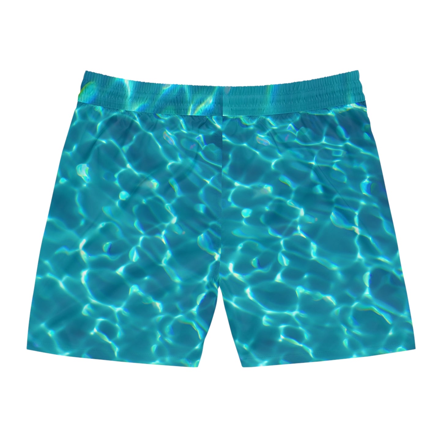 Water Men's Mid-Length Swim Shorts (AOP)