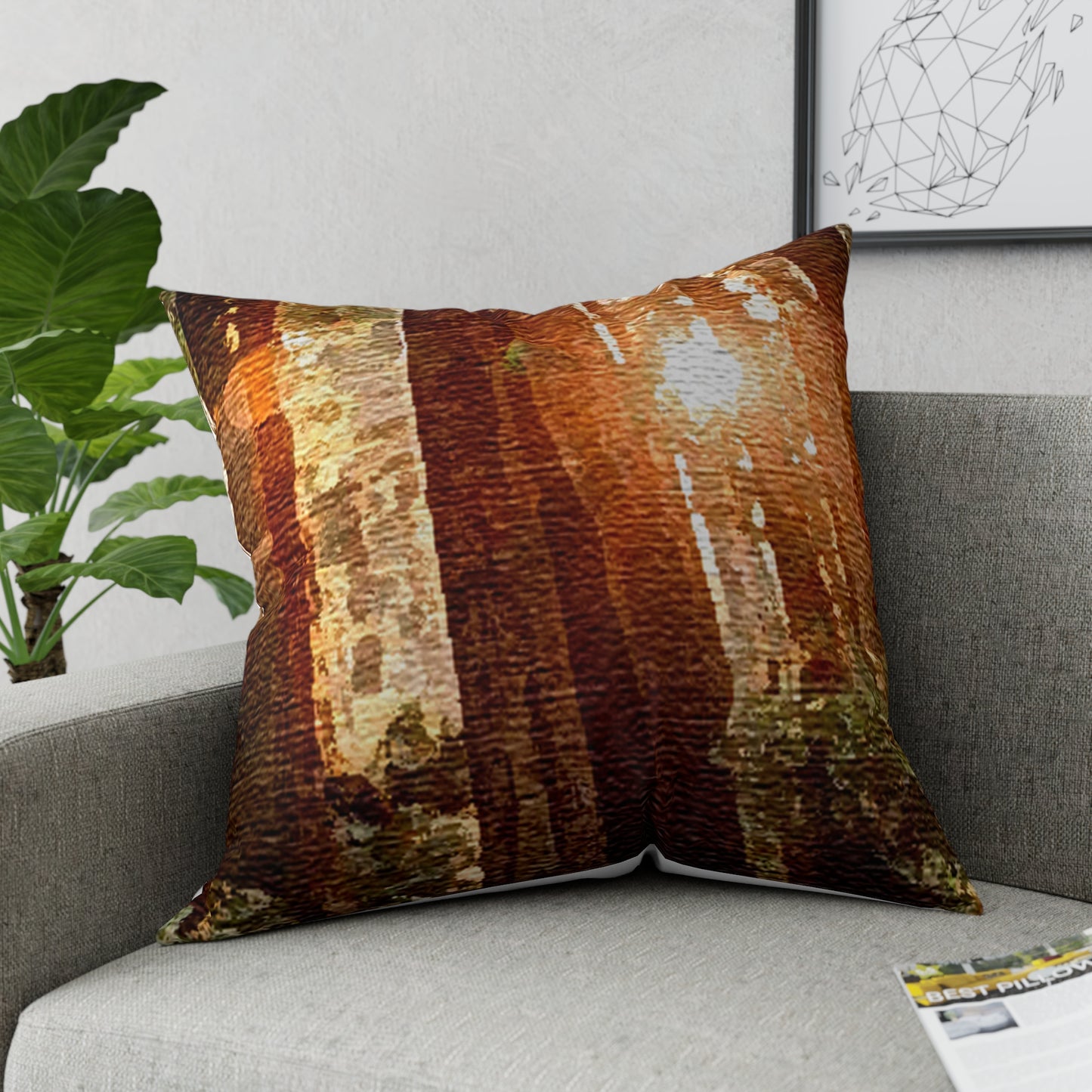 Forest Broadcloth Pillow