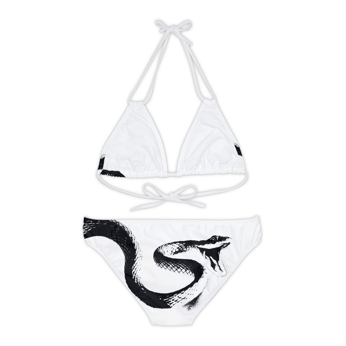 Snake Strappy Bikini Set (AOP)