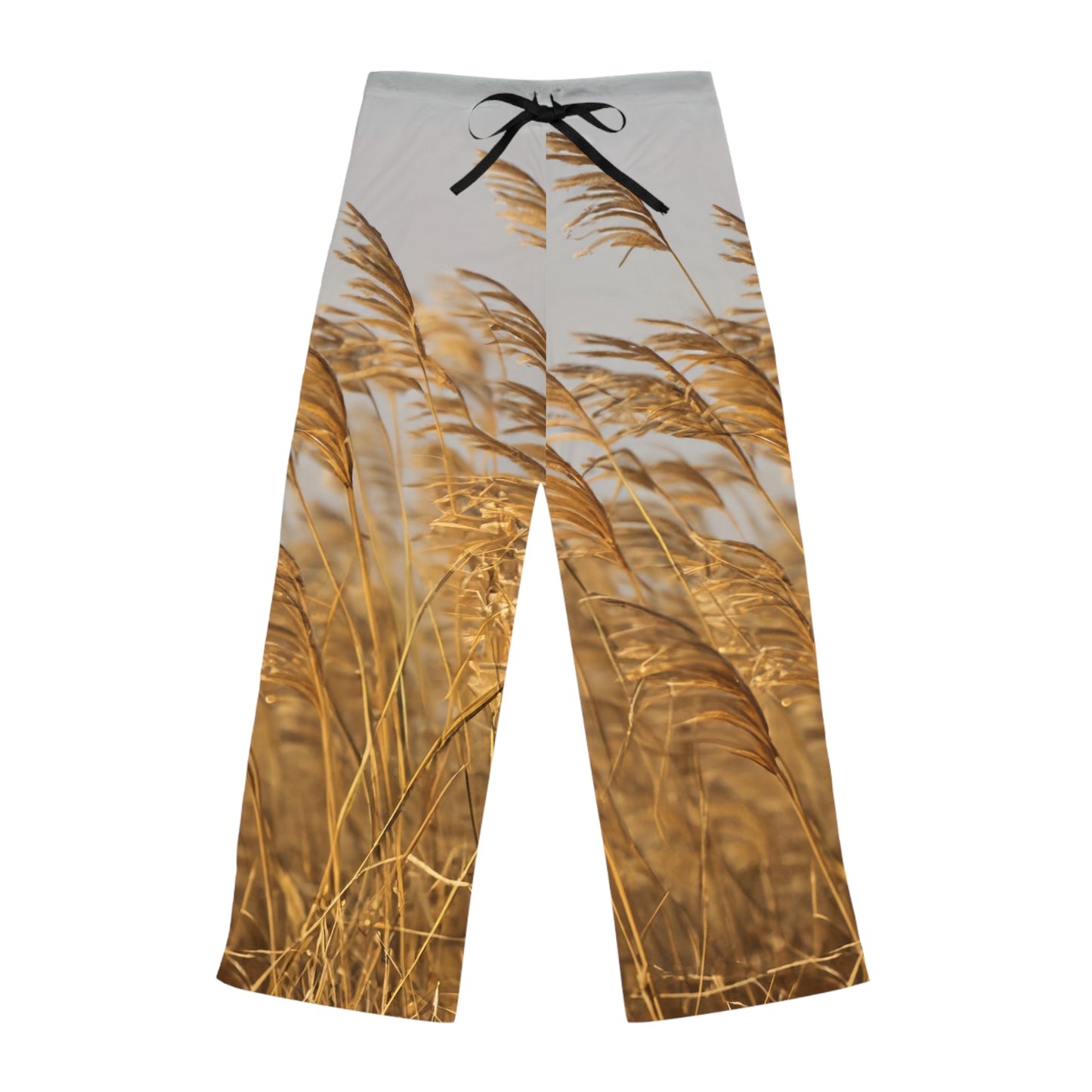 Golden Grass Women's Pajama Pants (AOP)