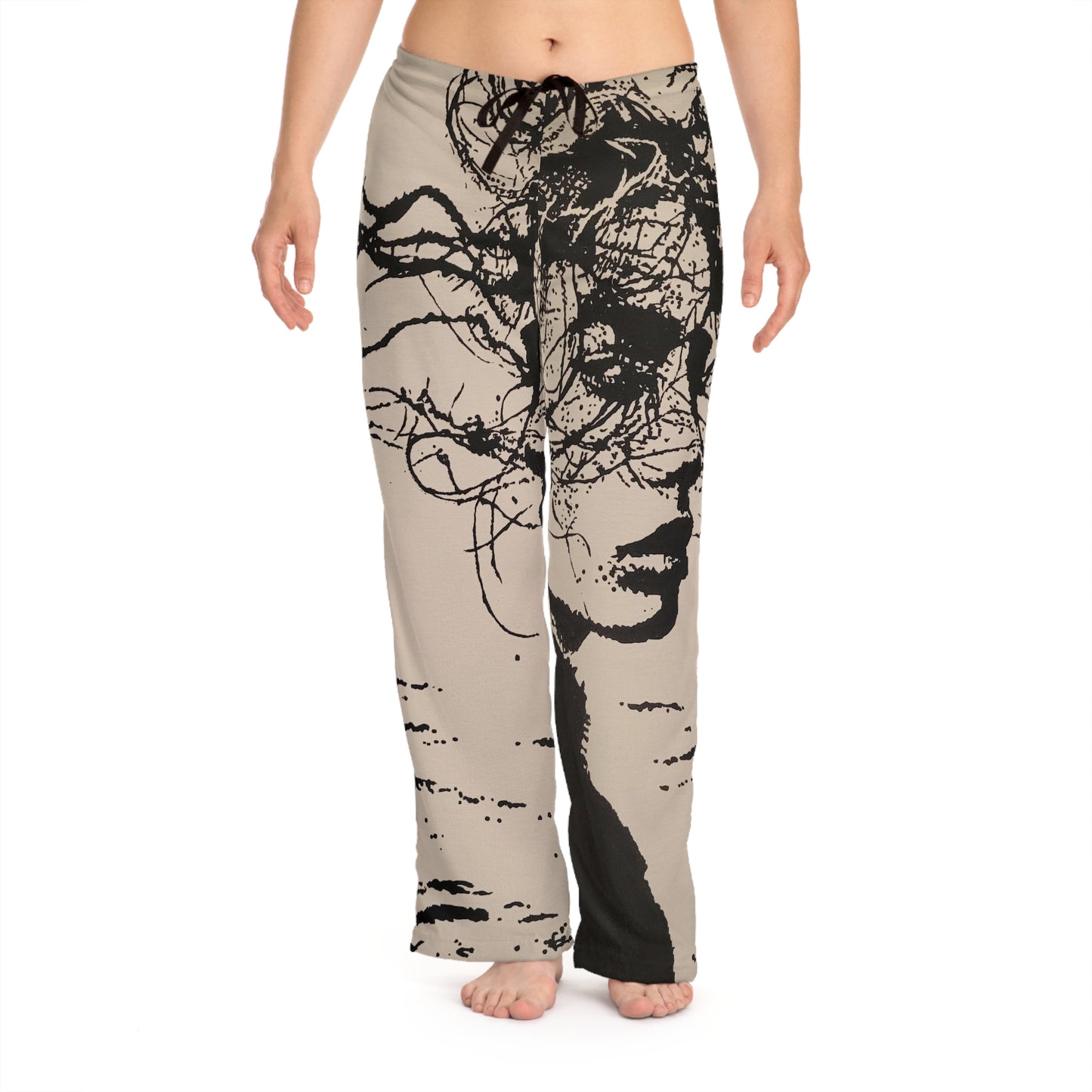 Brigitte Women's Pajama Pants (AOP)