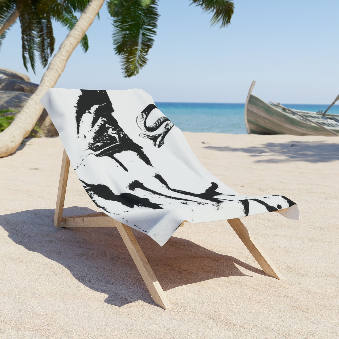 Snake Beach Towel