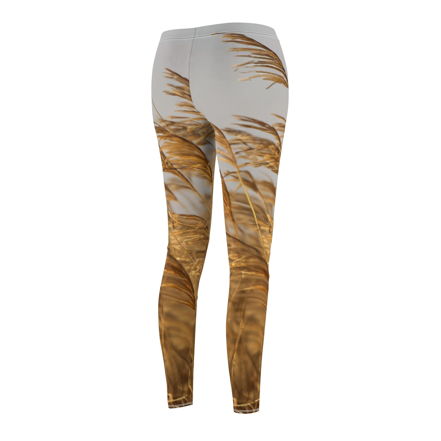 Golden Grass Women's Cut & Sew Casual Leggings (AOP)