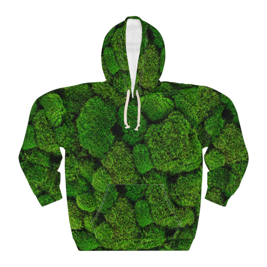 Moss Unisex Pullover Hoodie (AOP)